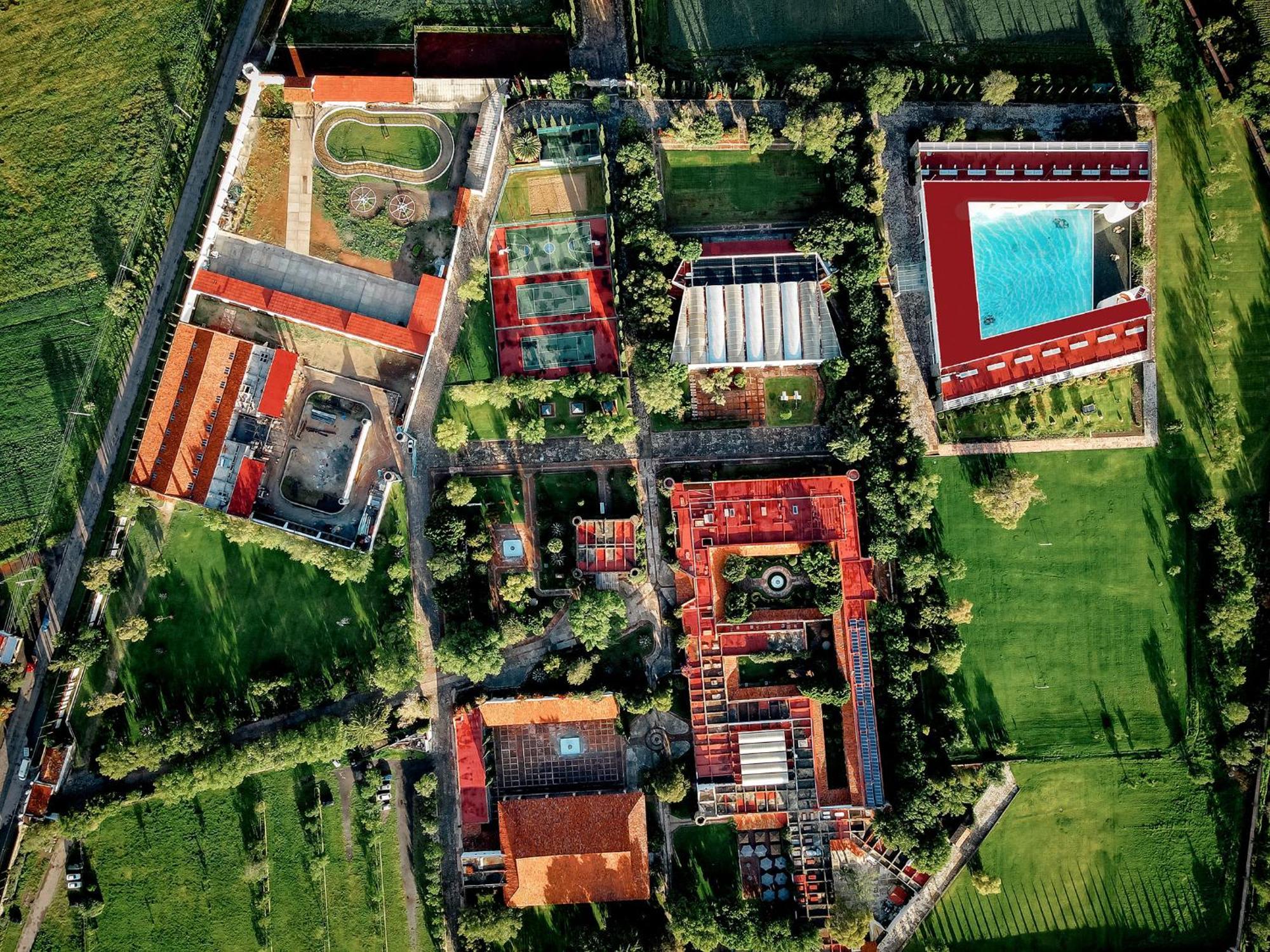 Hotel Hacienda Cantalagua Golf Contepec 외부 사진